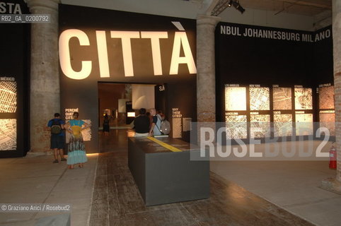 VENICE 7/09/06 - 10TH INTERNATIONAL ARCHITECTURE EXHIBITION - 10 BIENNALE ARCHITETTURA : CORDERIE DELLARSENALE : CITIES. ARCHITECTURE AND SOCIETY: ©Graziano Arici/Rosebud2