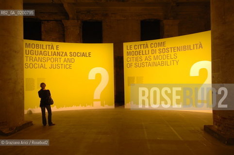 VENICE 7/09/06 - 10TH INTERNATIONAL ARCHITECTURE EXHIBITION - 10 BIENNALE ARCHITETTURA : CORDERIE DELLARSENALE : CITIES. ARCHITECTURE AND SOCIETY: ©Graziano Arici/Rosebud2