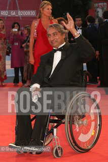 30_08_06 - 63 VENICE FILM FESTIVAL - RED CARPET - THE DIRECTOR GIL ROSSELLINI @ Graziano Arici/Rosebud2