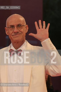 30_08_06 - 63 VENICE FILM FESTIVAL - RED CARPET FILM THE BLACK DAHLIA - THE AUTHOR AND WRITER JAMES ELLROY @ Graziano Arici/Rosebud2