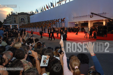 30_08_06 - 63 VENICE FILM FESTIVAL - RED CARPET  FOR THE FILM THE BLACK DAHLIA -  @ Graziano Arici/Rosebud2