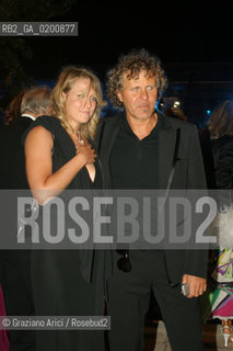 30_08_06 - 63 VENICE FILM FESTIVAL - OPENING PARTY - RENZO ROSSO OWNER OF DIESEL CORPORATION WITH HIS DOUGHTER ALESSIA.@ Graziano Arici/Rosebud2