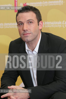 31_08_06 - 63 VENICE FILM FESTIVAL - FILM HOLLYWOODLAND - THE ACTOR BEN AFFLECK.@ Graziano Arici/Rosebud2