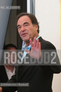 01_9_06 - 63 VENICE FILM FESTIVAL - FILM WORLD TRADE CENTER - THE DIRECTOR OLIVER STONE @ Graziano Arici/Rosebud2