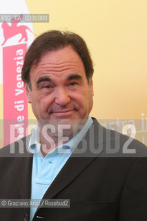 01_9_06 - 63 VENICE FILM FESTIVAL - FILM WORLD TRADE CENTER - THE DIRECTOR OLIVER STONE @ Graziano Arici/Rosebud2