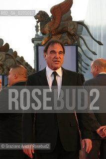 01_9_06 - 63 VENICE FILM FESTIVAL - RED CARPET - FILM WORLD TRADE CENTER - THE DIRECTOR OLIVER STONE.@ Graziano Arici/Rosebud2