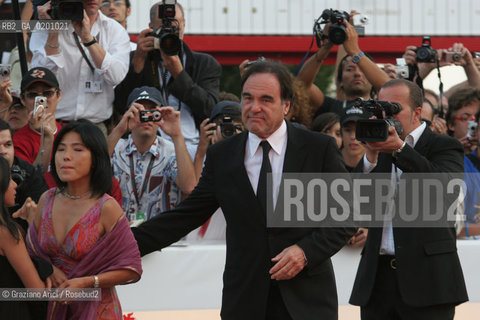01_9_06 - 63 VENICE FILM FESTIVAL - RED CARPET - FILM WORLD TRADE CENTER - THE DIRECTOR OLIVER STONE.@ Graziano Arici/Rosebud2