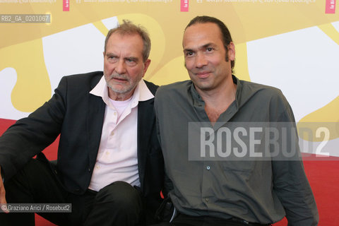 02_9_06 - 63 VENICE FILM FESTIVAL - FILM HEIMAT FRAGMENTE - THE DIRECTOR EDGAR REITZ WITH HIS SUN THE EDITOR CHRISTIAN REITZ  @ Graziano Arici/Rosebud2