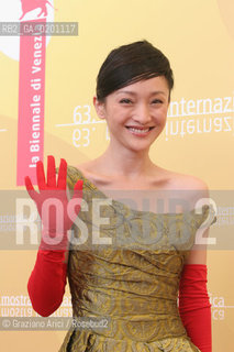03_9_06 - 63 VENICE FILM FESTIVAL - FILM YEYAN - THE ACTRESS ZHOU XUN @ Graziano Arici/Rosebud2
