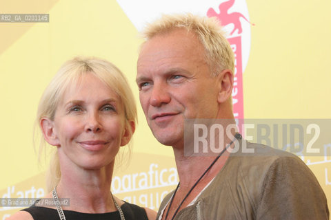 03_9_06 - 63 VENICE FILM FESTIVAL - FILM A GUIDE TO RECOGNISING YOUR SAINTS - THE PRODUCERS TRUDIE STYLER AND STING @ Graziano Arici/Rosebud2