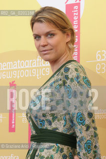 04_9_06 - 63 VENICE FILM FESTIVAL - FILM FALLEN - THE THE ACTRESS KATHRIN RESETARITS