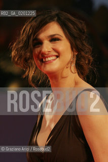 04_9_06 - 63 VENICE FILM FESTIVAL - RED CARPET FILM THE FOUNTAIN - THE ACTRESS RACHEL WEISZ ©Graziano Arici/Rosebud2