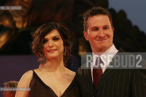 04_9_06 - 63 VENICE FILM FESTIVAL - RED CARPET FILM THE FOUNTAIN - THE DIRECTOR DARREN ARONOFSKY, THE ACTRESS RACHEL WEISZ ©Graziano Arici/Rosebud2