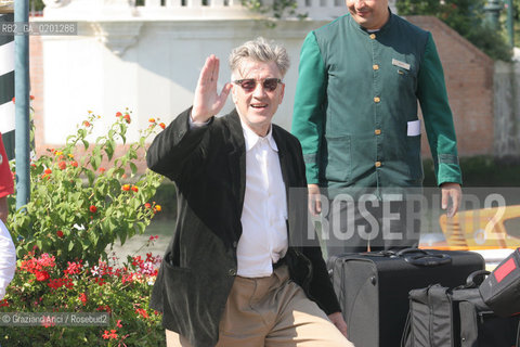 05_9_06 - 63 VENICE FILM FESTIVAL - THE ARRIVAL OF THE DIRECTOR DAVID LYNCH - FILM INLAND EMPIRE  ©Graziano Arici/Rosebud2