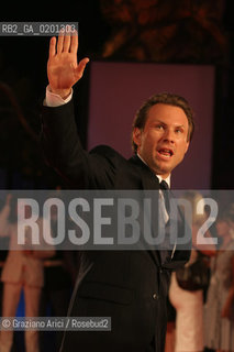 05_9_06 - 63 VENICE FILM FESTIVAL - FILM BOBBY -  THE ACTOR CHRISTIAN SLATER  ©Graziano Arici/Rosebud2