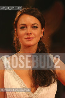 05_9_06 - 63 VENICE FILM FESTIVAL - FILM BOBBY - THE ACTRESS LINDSAY LOHAN  ©Graziano Arici/Rosebud2