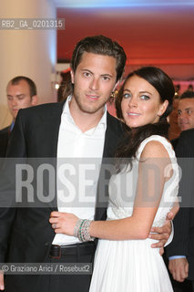 05_9_06 - 63 VENICE FILM FESTIVAL - FILM BOBBY - THE ACTRESS LINDSAY LOHAN WITH HER BOY FRIEND HARRY MORTON  ©Graziano Arici/Rosebud2