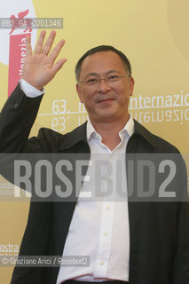 06_9_06 - 63 VENICE FILM FESTIVAL - FILM  FANGZHU - THE DIRECTOR JOHNNIE TO  ©Graziano Arici/Rosebud2
