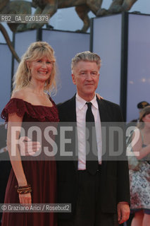 06_9_06 - 63 VENICE FILM FESTIVAL - RED CARPET FILM INLAND EMPIRE - GOLDEN LION FOR LIFETIME ACHIEVEMENT TO THE DIRECTOR DAVID LYNCH - DAVID LYNCH WITH THE ACTRESS LAURA DERN @ Graziano Arici/Rosebud2