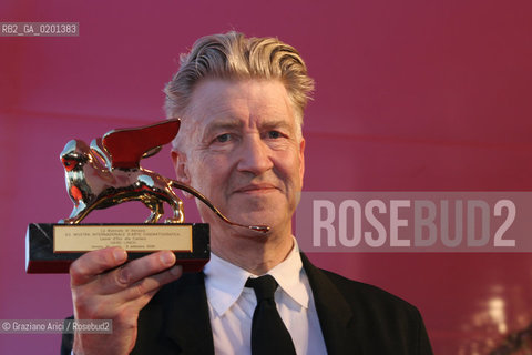 06_9_06 - 63 VENICE FILM FESTIVAL - RED CARPET FILM INLAND EMPIRE - GOLDEN LION FOR LIFETIME ACHIEVEMENT TO THE DIRECTOR DAVID LYNCH  @ Graziano Arici/Rosebud2
