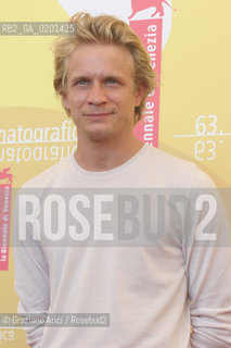 07_9_06 - 63 VENICE FILM FESTIVAL - FILM NUE PROPRIETE` - THE ACTOR JEREMIE RENIER @ Graziano Arici/Rosebud2