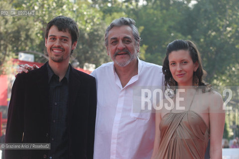 07_9_06 - 63 VENICE FILM FESTIVAL - RED CARPET FILM EL COBRADOR, IN GOD WE TRUST - THE DIRECTOR PAUL LEDUC WITH THE ACTORS ANTONELLA COSTA  ©Graziano Arici/Rosebud2