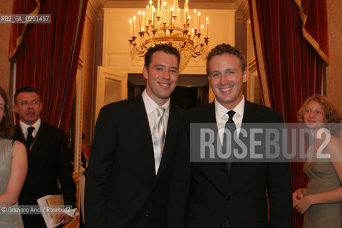 07_9_06 - 63 VENICE FILM FESTIVAL - PREMIERE FILM THE MAGIC FLUTE AT THE FENICE - THE ACTORS JOSEPH KAISE AND BENJAMIN JAY DAVIS  ©Graziano Arici/Rosebud2