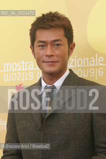 08_9_06 - 63 VENICE FILM FESTIVAL - FILM ROB-B-HOOD - THE ACTOR LOUIS KOO  ©Graziano Arici/Rosebud2