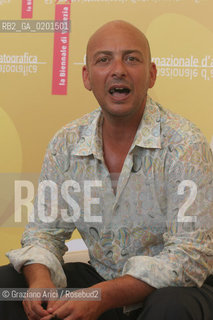 08_9_06 - 63 VENICE FILM FESTIVAL - FILM NUOVOMONDO - THE DIRECTOR AND PRODUCER EMANUELE CRIALESE ©Graziano Arici/Rosebud2