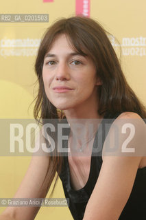 08_9_06 - 63 VENICE FILM FESTIVAL - FILM NUOVOMONDO - THE ACTRESS CHARLOTTE GAINSBOURG ©Graziano Arici/Rosebud2