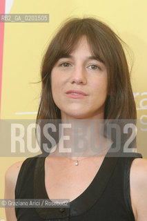 08_9_06 - 63 VENICE FILM FESTIVAL - FILM NUOVOMONDO - THE ACTRESS CHARLOTTE GAINSBOURG ©Graziano Arici/Rosebud2
