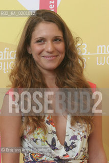 08_9_06 - 63 VENICE FILM FESTIVAL - FILM NUOVOMONDO - THE ACTRESS ISABELLA RAGONESE ©Graziano Arici/Rosebud2