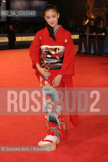 08_9_06 - 63 VENICE FILM FESTIVAL - FILM MUSHISHI - THE ACTRESS AOI YU.©Graziano Arici/Rosebud2