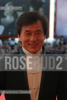 09_9_06 - 63 VENICE FILM FESTIVAL - RED CARPET OFFICIAL AWARDS - THE ACTOR JACKIE CHAIN ©Graziano Arici/Rosebud2