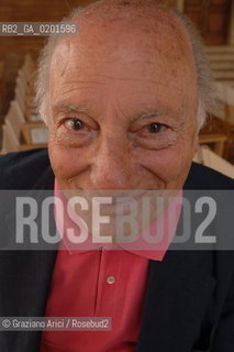 PORDENONE 23/09/06 - THE WRITER  RAFFAELE LA CAPRIA @ Graziano Arici/Rosebud2 LETTERATURA