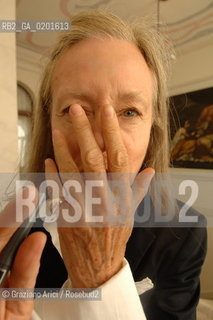 PORDENONE 23/09/06 - THE WRITER FLEUR JAEGGY @ Graziano Arici/Rosebud2 LETTERATURA