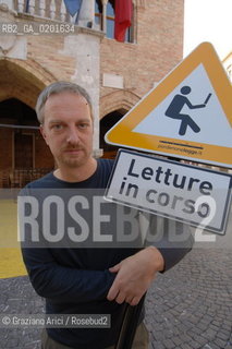 PORDENONE 23/09/06 - THE WRITER ANTONIO SCURATI @ Graziano Arici/Rosebud2 LETTERATURA