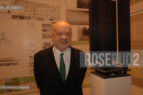 VENEZIA OTTOBRE 2006 LARCHITETTO FRANCO PURINI ALLA BIENNALE ARCHITETTURA - ©Graziano Arici/Rosebud2