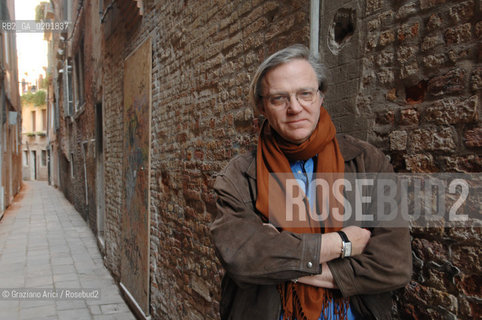 VENICE 6/04/07 THE DIRECTOR OF THE 52ND INTERNATIONAL ART EXHIBITION ROBERT STORR ©Graziano Arici/Rosebud2 DIRETTORE DELLA BIENNALE ARTE