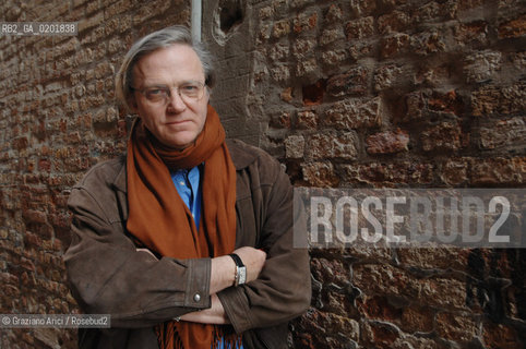 VENICE 6/04/07 THE DIRECTOR OF THE 52ND INTERNATIONAL ART EXHIBITION ROBERT STORR ©Graziano Arici/Rosebud2 DIRETTORE DELLA BIENNALE ARTE