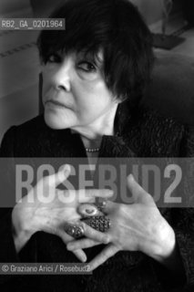 PORDENONE 23/09/06 - THE WRITER AND POET BELLA ACHATOVNA ACHMADULINA @ Graziano Arici/Rosebud2 LETTERATURA