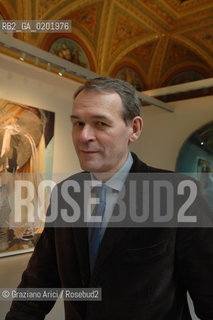 VENEZIA MARZO 2007 -  THE DIRECTOR OF PALAZZO GRASSI JEAN-JACQUES AILLAGON ( FORMER FRENCH MINISTER OF CULTURE) ©Graziano Arici/Rosebud2