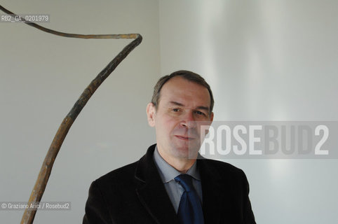 VENEZIA MARZO 2007 -  THE DIRECTOR OF PALAZZO GRASSI JEAN-JACQUES AILLAGON ( FORMER FRENCH MINISTER OF CULTURE) ©Graziano Arici/Rosebud2