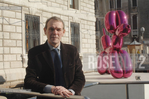 VENEZIA MARZO 2007 -  THE DIRECTOR OF PALAZZO GRASSI JEAN-JACQUES AILLAGON ( FORMER FRENCH MINISTER OF CULTURE) ©Graziano Arici/Rosebud2