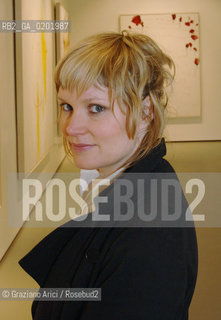 VENEZIA 29 MARZO 2006 - ALLESTIMENTO DELLA MOSTRA A PALAZZO GRASSI CON IL SIGNOR PINAULT E LA CURATRICE  ALISON  GINGERAS A PALAZZO GRASSI ©Graziano Arici/Rosebud2/PALAZZO GRASSI