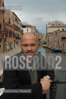 VENEZIA 17/5/07 - THE ITALIAN WRITER ROBERTO FERRUCCI ©Graziano Arici/Rosebud2 LETTERATURA POESIA