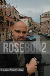 VENEZIA 17/5/07 - THE ITALIAN WRITER ROBERTO FERRUCCI ©Graziano Arici/Rosebud2 LETTERATURA POESIA