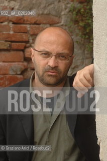 VENEZIA 17/5/07 - THE ITALIAN WRITER ROBERTO FERRUCCI ©Graziano Arici/Rosebud2 LETTERATURA POESIA