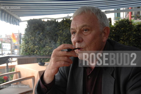 VENEZIA 17/5/07 - THE FRENCH WRITER PHILIPPE SOLLERS ( JOUAUX) ©Graziano Arici/Rosebud2 LETTERATURA POESIA