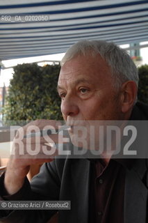 VENEZIA 17/5/07 - THE FRENCH WRITER PHILIPPE SOLLERS ( JOUAUX) ©Graziano Arici/Rosebud2 LETTERATURA POESIA